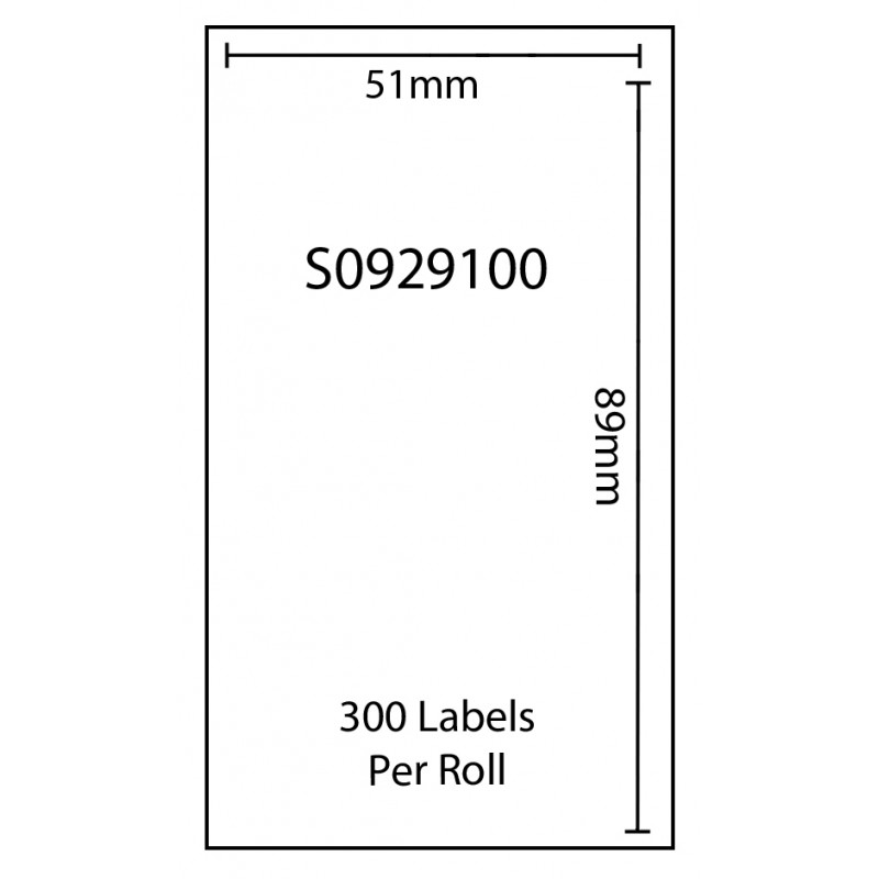 Dymo SO929100 Compatible Thermal White Address Labels (Pack of 20)